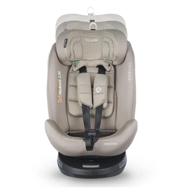Scaun auto iSize 40-150 cm Coccolle Nova Sand beige