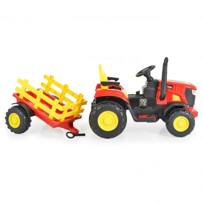 Tractor electric copii Moni - Rancher, Roşu