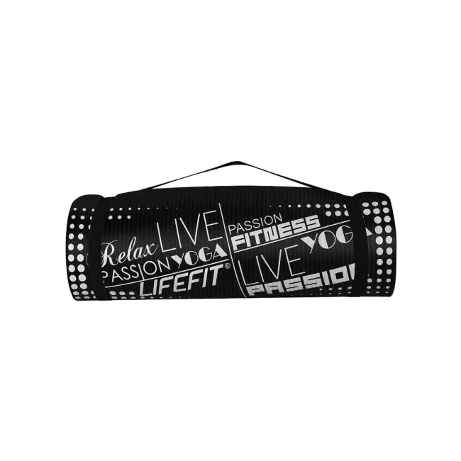 Covoras Yoga Exclusive Plus - 180 X 60 X 1.5 Cm, Negru