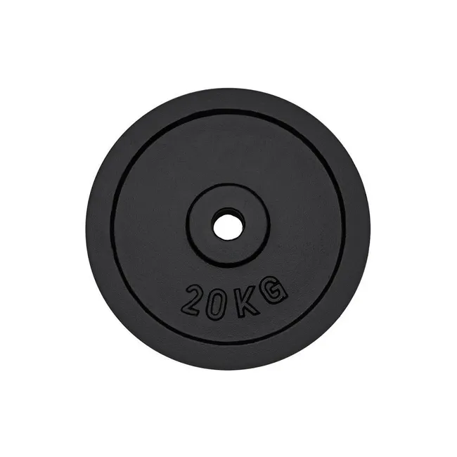 Disc Greutate Dhs Otel, 20 Kg, Negru
