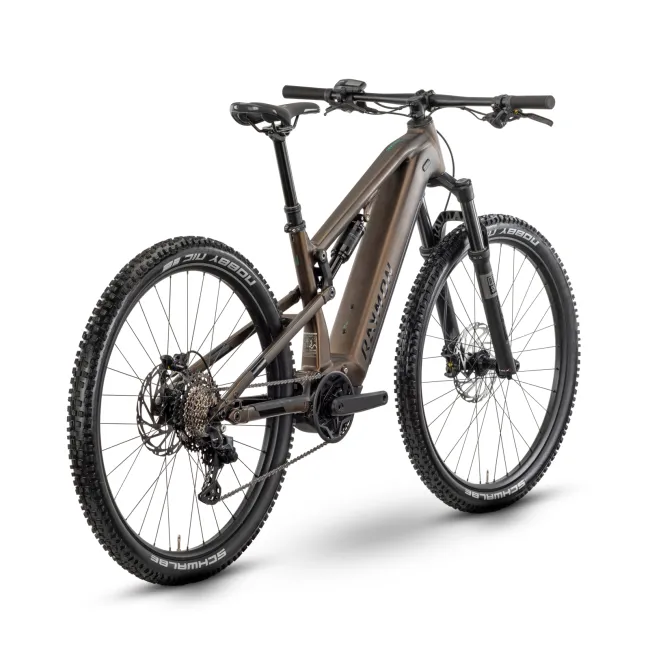 Bicicleta Electrica Raymon Full Suspension Trailray 120 Pro 2025 - 29 Inch, L, Maro - Deore LG