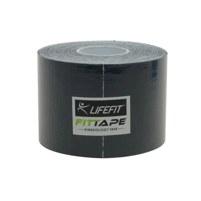 Banda Kinesio 5Cm X 5M, Negru