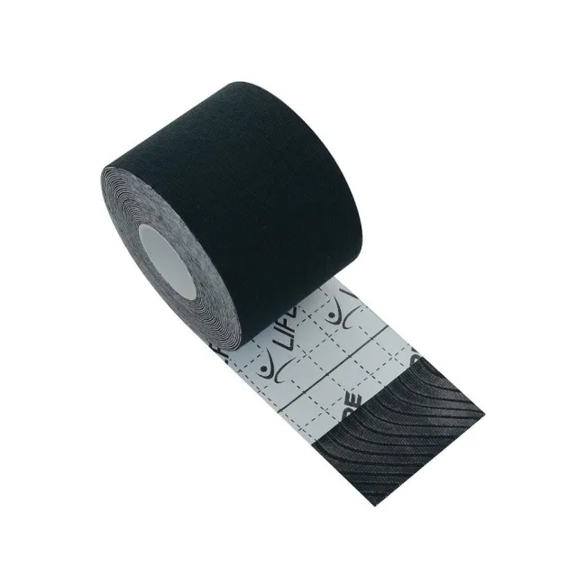 Banda Kinesio 5Cm X 5M, Negru