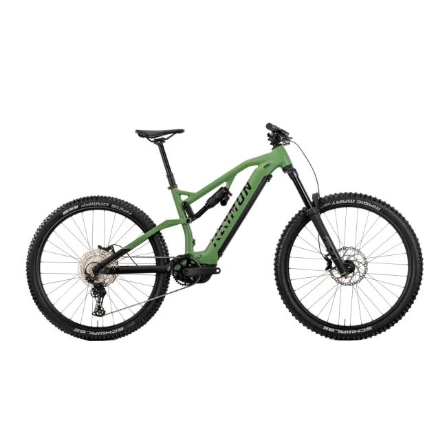 Bicicleta Electrica Raymon Full Suspension Trailray 170 2025 - 29 Inch, S, Verde - Deore