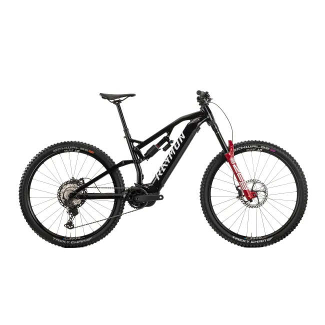 Bicicleta Electrica Raymon Full Suspension Trailray 170 Ultra 2025 - 29 Inch, L, Negru - XT