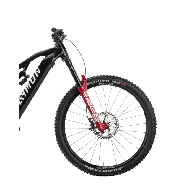 Bicicleta Electrica Raymon Full Suspension Trailray 170 Ultra 2025 - 29 Inch, L, Negru - XT