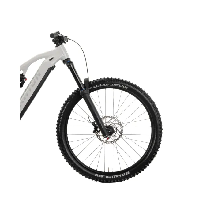 Bicicleta Electrica Raymon Full Suspension Trailray 170 2025 - 29 Inch, L, Alb - Deore