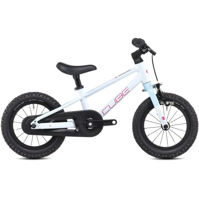 BICICLETA COPII CUBE NUMOVE 120 RT ALB/ROZ 12INCH