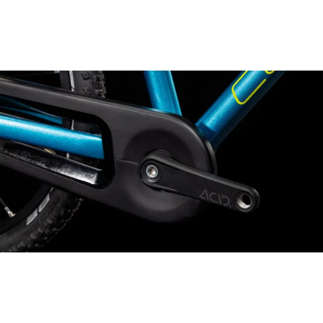 BICICLETA COPII CUBE NUMOVE 180 ALBASTRU/LIME 18INCH