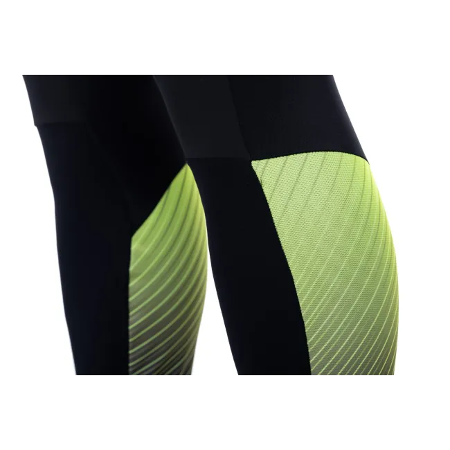 PANTALONI CUBE BLACKLINE BIB TIGHTS SAFETY BLACK/NEON YELLOW L