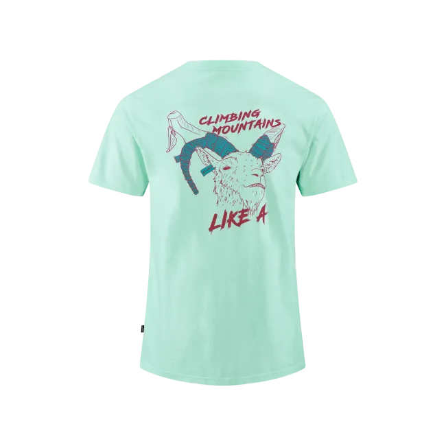 TRICOU CUBE ORGANIC T-SHIRT GOAT GTY FIT MINT M