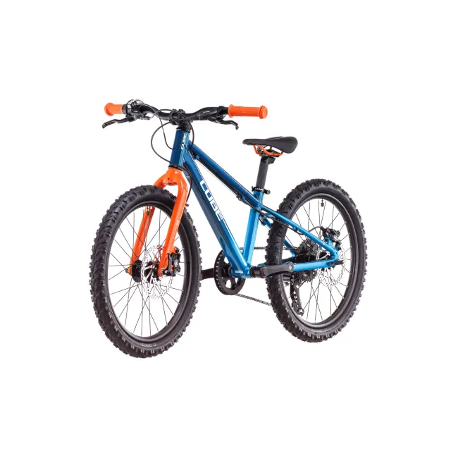 Bicicleta Copii Cube Acid 200 Disc Actionteam 2026 - 20 inch, Albastru-Portocaliu