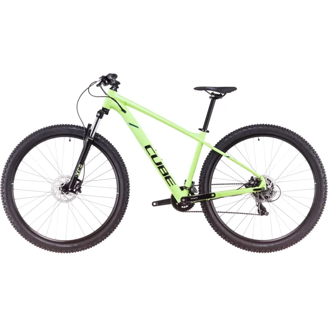 BICICLETA CUBE AIM ONE LEMONSQUEEZE BLACK 2025 cadru XL (22") - roti 29"