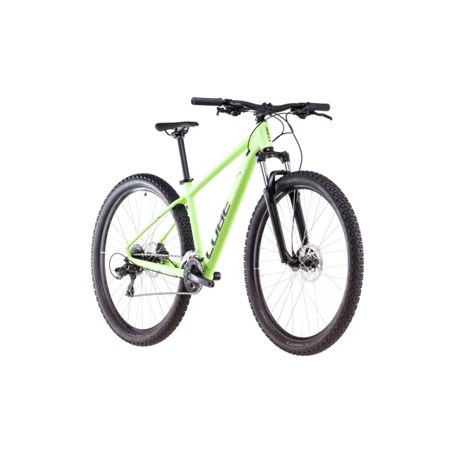 BICICLETA CUBE AIM ONE LEMONSQUEEZE BLACK 2025 cadru XL (22") - roti 29"