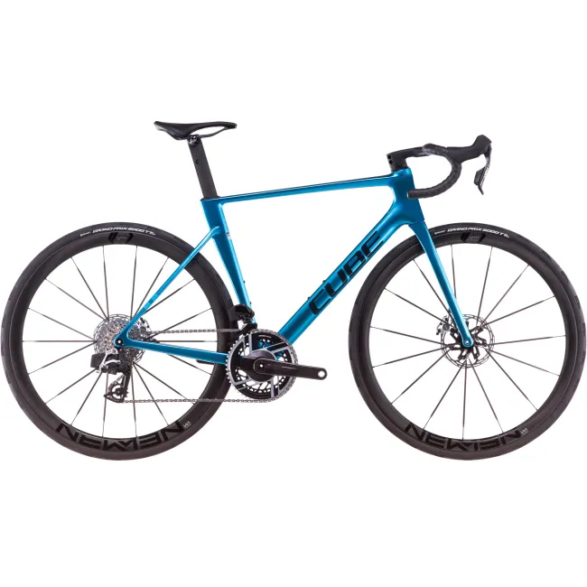 BICICLETA CUBE LITENING AIR C:68X SLX CHROMEBLUE CARBON 2025 54 cm