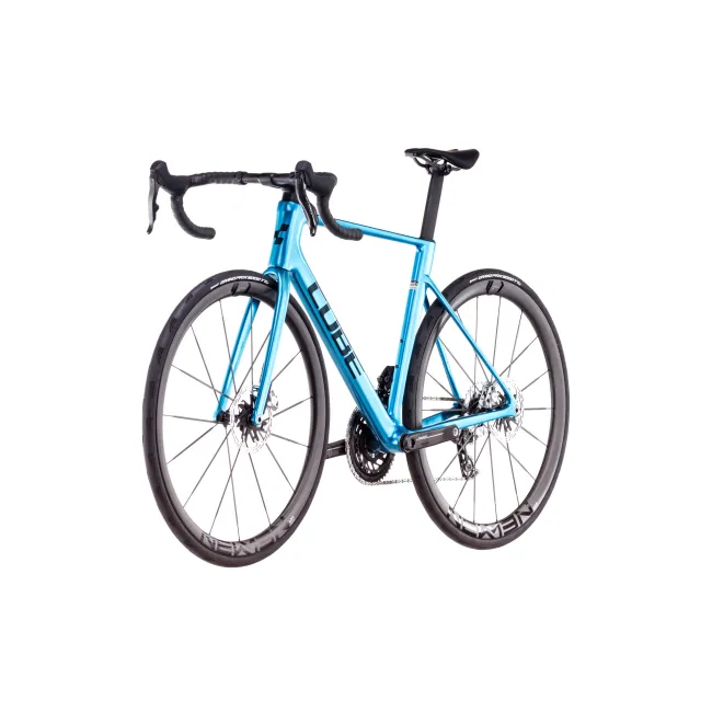 BICICLETA CUBE LITENING AIR C:68X SLX CHROMEBLUE CARBON 2025 54 cm