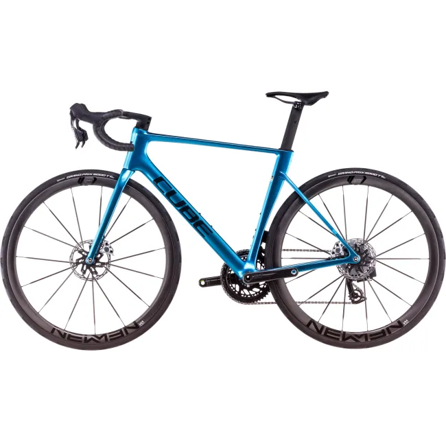 BICICLETA CUBE LITENING AIR C:68X SLX CHROMEBLUE CARBON 2025 54 cm