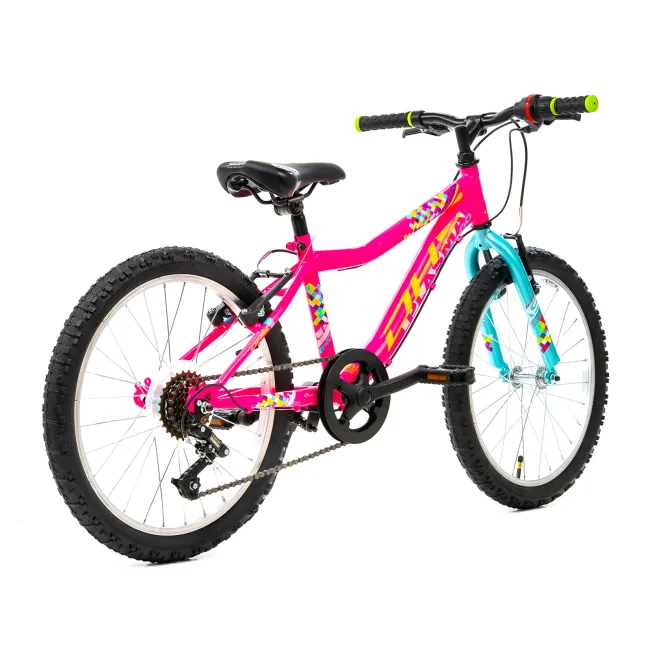 Bicicleta Copii DHS Plasma - 20 Inch, Roz