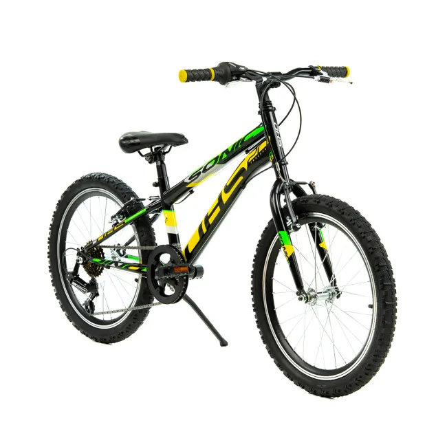 Bicicleta Copii DHS Sonic - 20 Inch, Negru