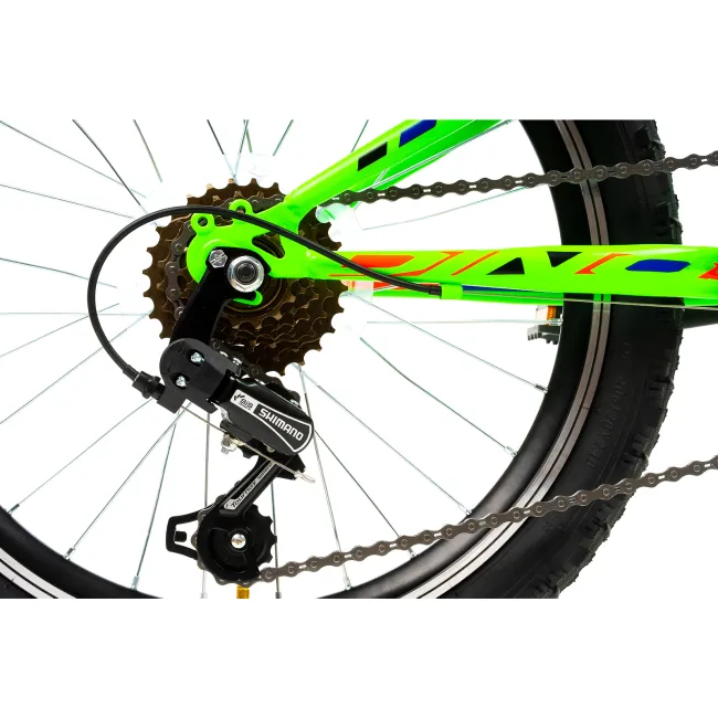 Bicicleta Copii DHS Sonic - 20 Inch, Verde