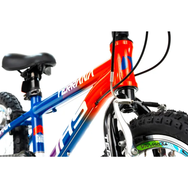 Bicicleta Copii Dhs Terrana 2023 - 20 Inch, Albastru/Rosu