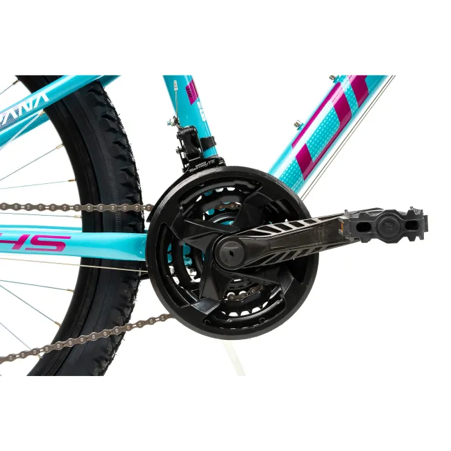 Bicicleta Copii Dhs Terrana 2423 - 24 Inch, Albastru/Violet
