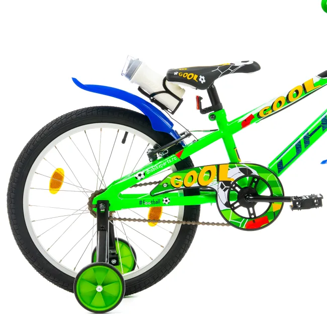Bicicleta Copii DHS Football - 20 Inch, Verde