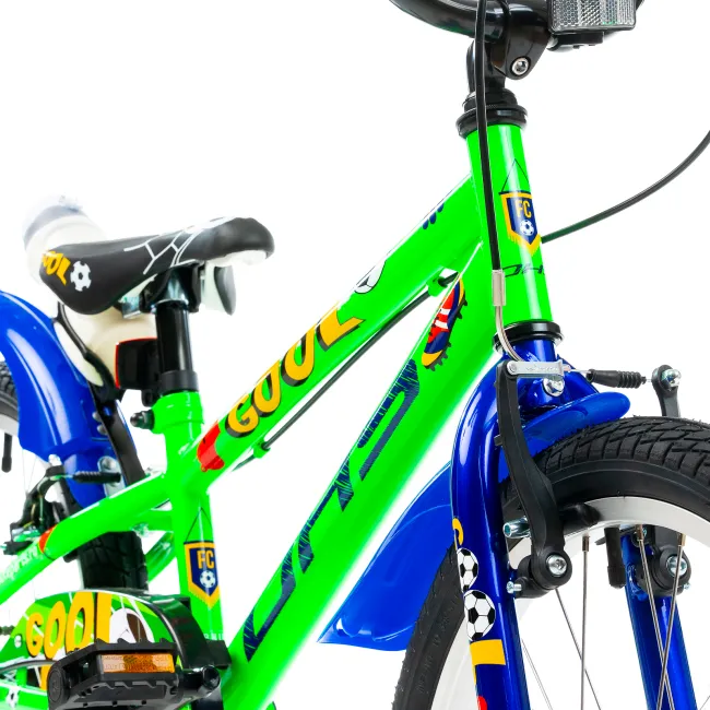 Bicicleta Copii DHS Football - 20 Inch, Verde