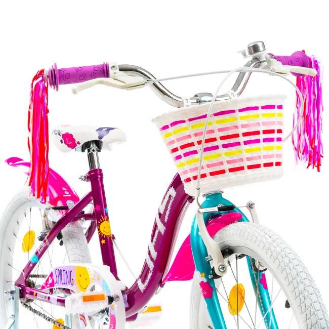 Bicicleta Copii DHS Spring - 20 Inch, Mov