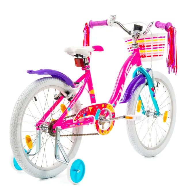 Bicicleta Copii DHS Icecream - 20 Inch, Roz