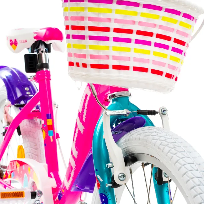 Bicicleta Copii DHS Icecream - 20 Inch, Roz