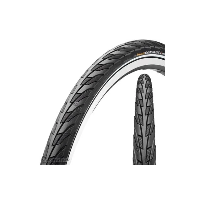 Anvelopa Bicicleta Continental Ride City E25 28 x 1.60 inch 42-622 BLACK W/REFLEX