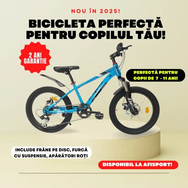 Bicicleta Copii BR BR-D2007A 2025 - 20 inch, Albastru