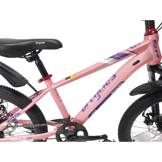 Bicicleta Copii BR BR-D2007R 2025 - 20 inch, Roz