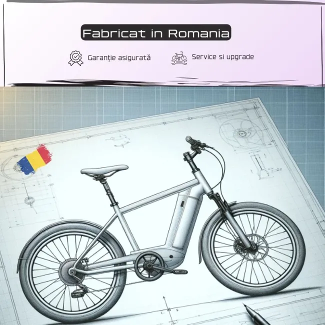 Bicicleta Electrica Prophete 54889 - 28 inch, M, Negru