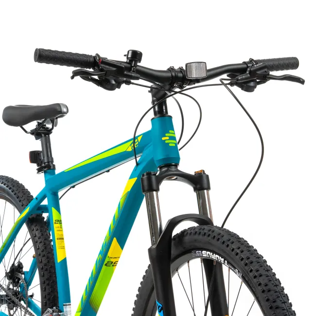 Bicicleta MTB Colinelli COL27, Marimea L, 29 inch, Verde, Schimbator Shimano Altus, 24 Viteze, Cadru Aluminiu, Frane pe Disc