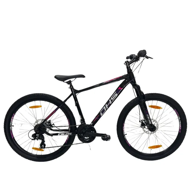 Bicicleta Mtb Dhs 2605 - 26 inch, M, Negru/Violet