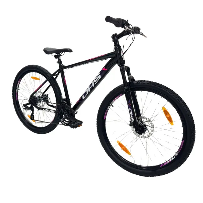 Bicicleta Mtb Dhs 2605 - 26 inch, M, Negru/Violet