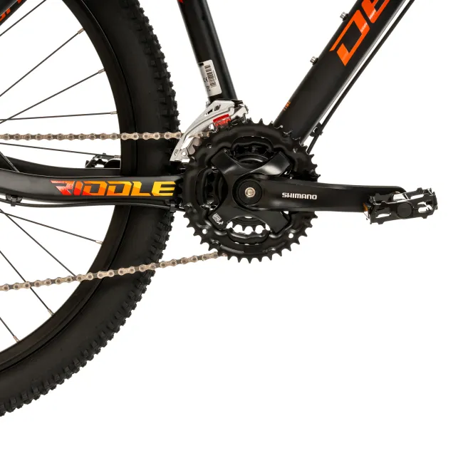 Bicicleta Mtb Devron Riddle RM1.7 2025 - 27.5 Inch, S, Negru