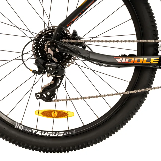 Bicicleta Mtb Devron Riddle RM1.7 2025 - 27.5 Inch, S, Negru