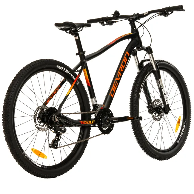 Bicicleta Mtb Devron Riddle RM1.7 2025 - 27.5 Inch, M, Negru