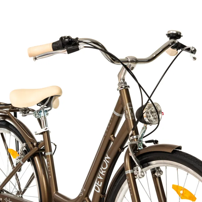 Bicicleta Oras Devron Grazia 6s Retro - 28 Inch, M, Maro