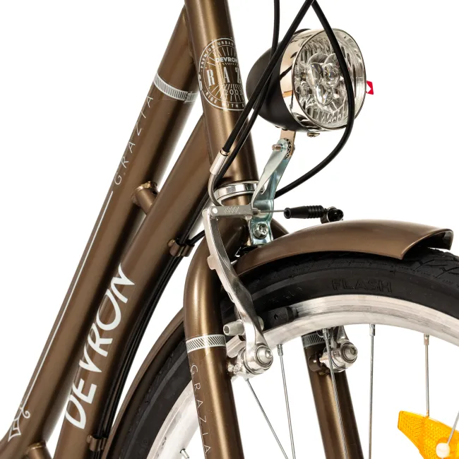 Bicicleta Oras Devron Grazia 6s Retro - 28 Inch, M, Maro
