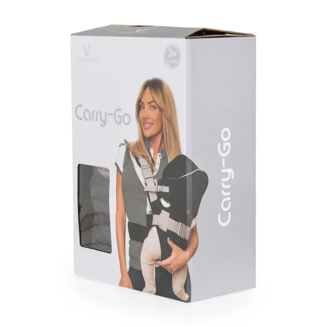 Marsupiu bebelusi, Cangaroo - Carry Go 2, Negru