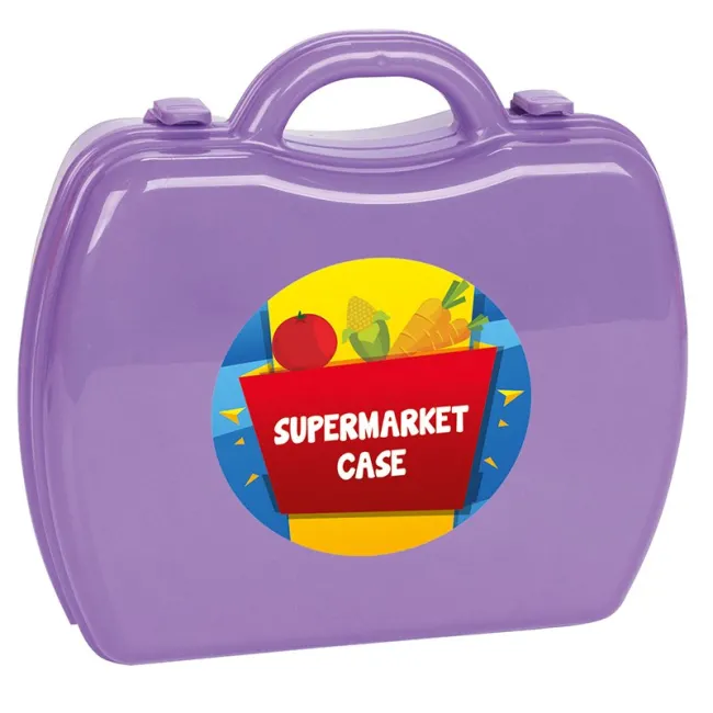 Set de joaca Pilsan - Supermarket in valiza, 24 piese