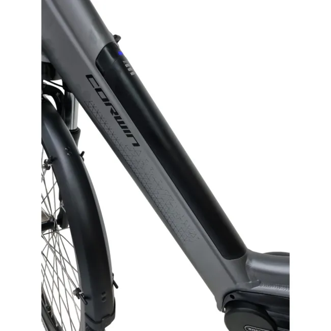 Bicicleta Electrica Corwin 28426 - 28 Inch, motor central, L, Gri
