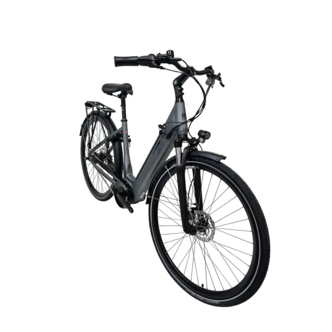 Bicicleta Electrica Corwin 28426 - 28 Inch, motor central, L, Gri