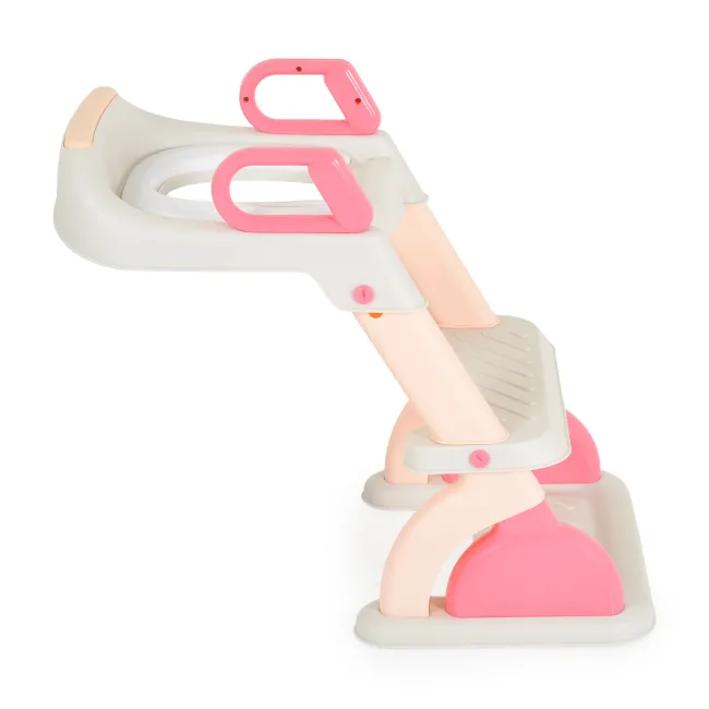 Adaptor toaletă cu scara Murray pentru bebelusi, Cangaroo, Roz