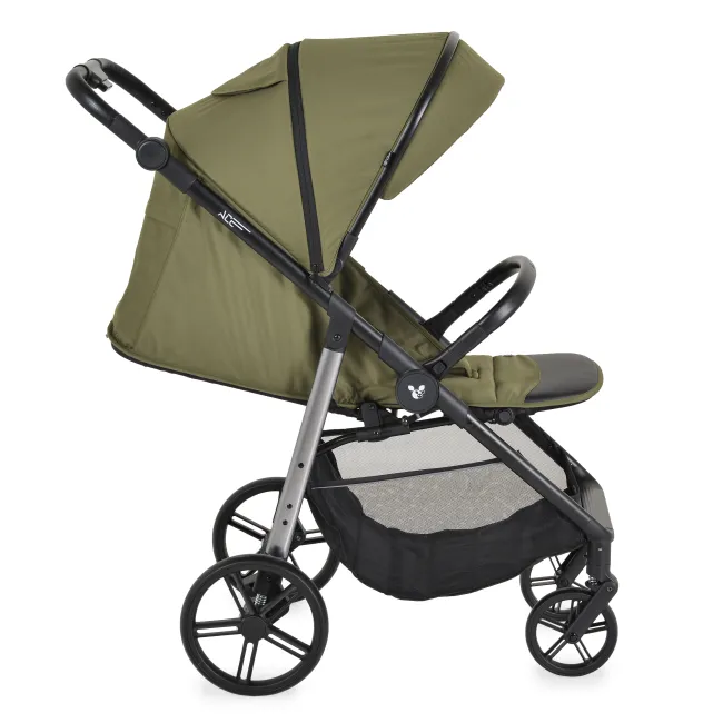 Carucior bebelusi Ace, perfect de la nastere pana la 4 ani, Cangaroo, Verde