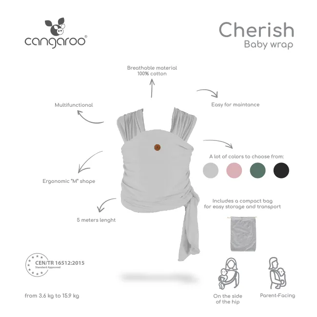 Ham bebelusi Cherish, Moni, Negru